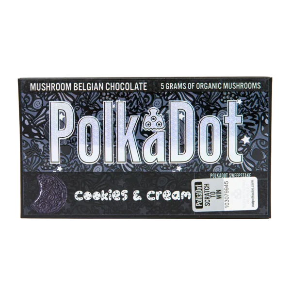 Polkadot Cookies & Cream Chocolate Bar