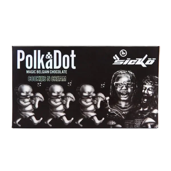 Polkadot x Sicko Cookies N’ Cream Chocolate Bar